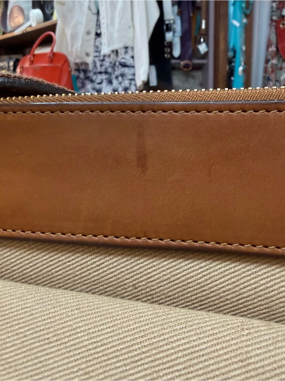 GHURKA Gearpack #4 Vintage 1993 Canvas & Leather Crossbody - Picture 3 of 6